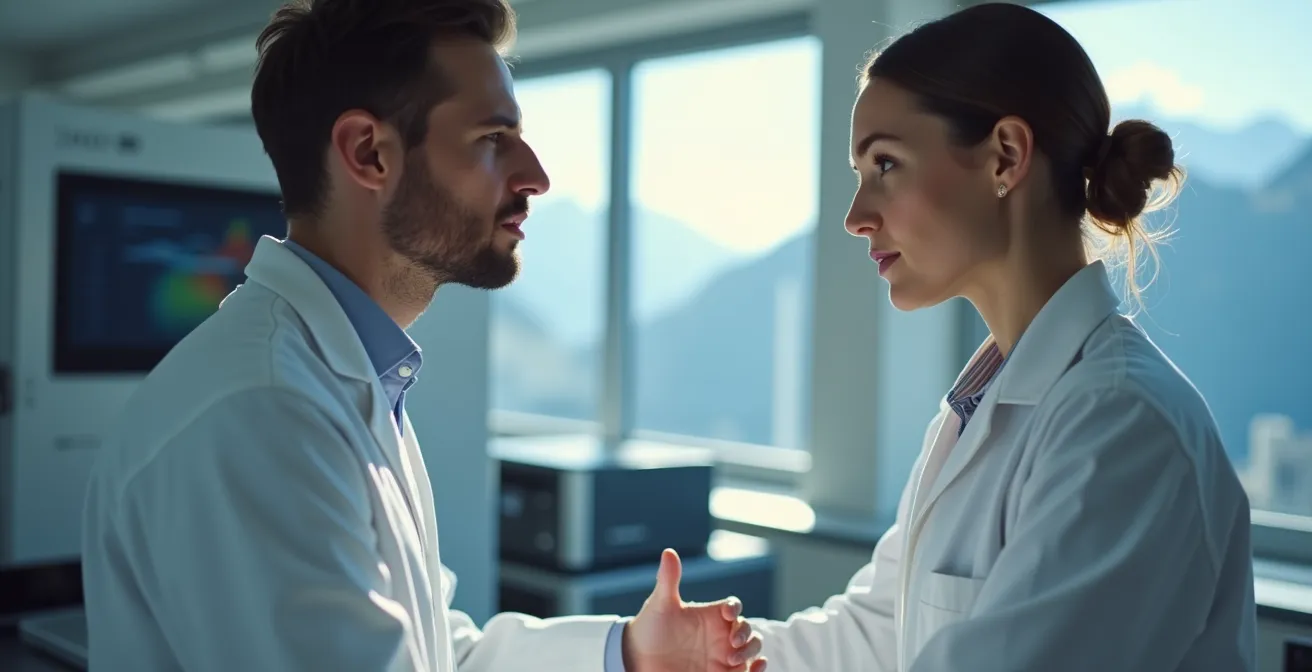 Forscher in Diskussion über ethische Aspekte der Genbearbeitung