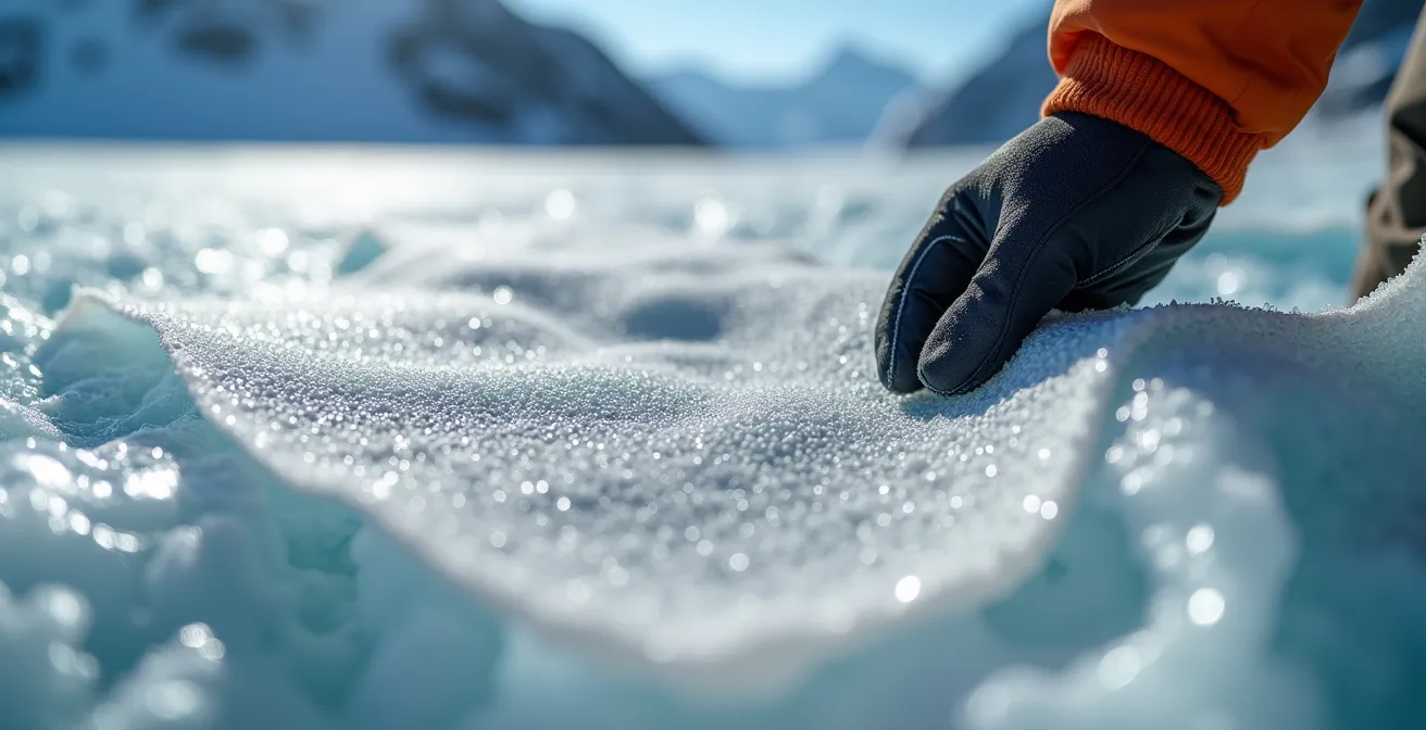 Hochalpine Schutzmaßnahmen gegen Gletscherschmelze